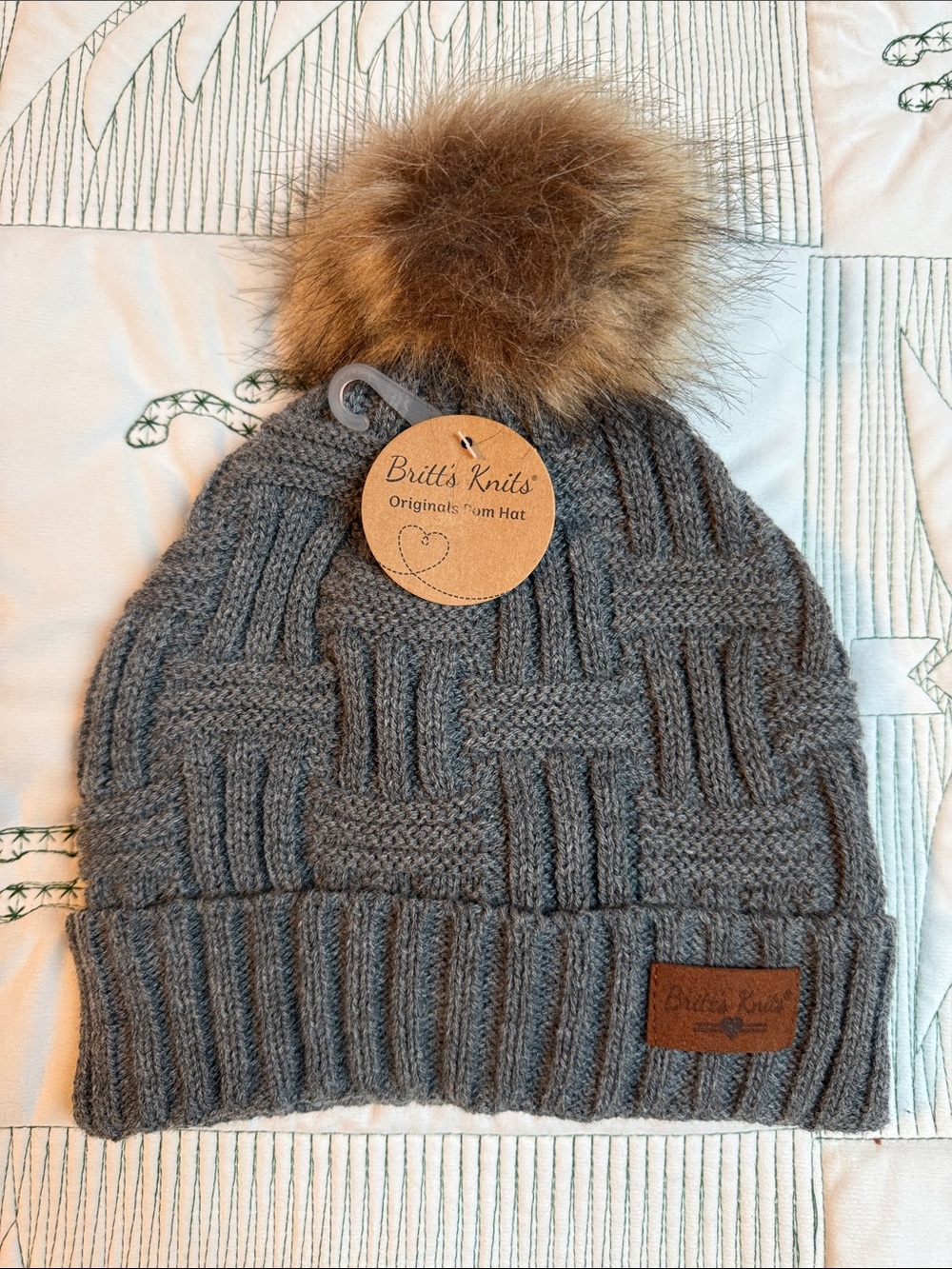 Britt’s Knits Pom Hat